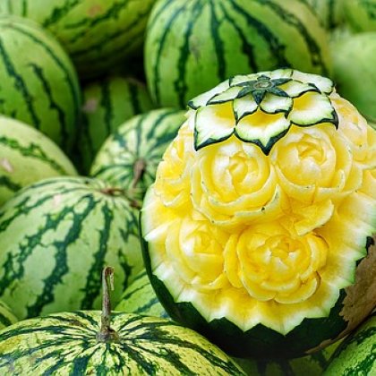पीला-मांस तरबूज